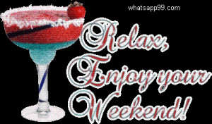 Enjoy your weekend cocktail