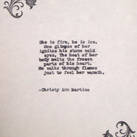 Gift for Her Love Poem for Girlfriend or Wife for romantic anniversary ...