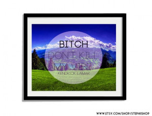 Kendrick Lamar quote Inspired // mock Inspirational by StephiiShop, $8 ...