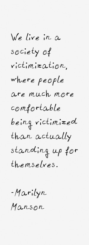 Marilyn Manson Quotes & Sayings