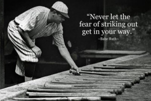 Inspirational sports quotes, sayings, best, fear