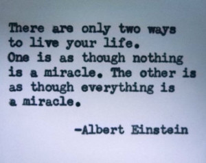 EINSTEIN Quote Typed on Type writer inspirational quote popular quote ...