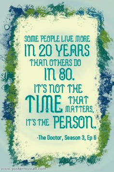 Doctor who quotes for all you whovians