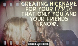 searchquotes.comCreating nickname for your