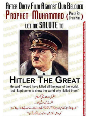 Hitler quotes will not help the Palestinians