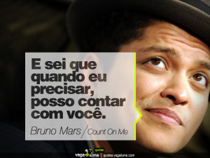 Bruno Mars Quotes Count On Me Count on me (bruno mars)