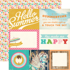 Carta Bella - Soak up the Sun Collection - 12 x 12 Double Sided Paper ...