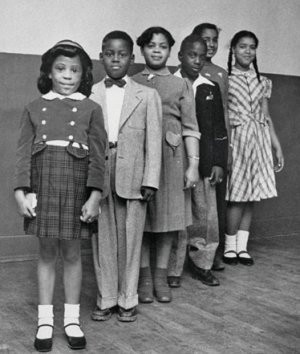 The students represented in Brown et al. v. Board of Education of ...