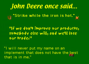 453035 John Deere Quotes
