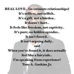 TONY A GASKINS / MOTIVATIONAL QUOTES /Relationships