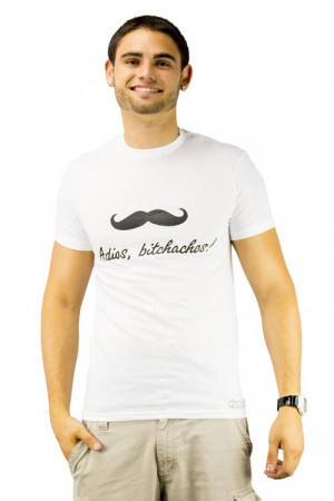 ... are 100% cotton t-shirts, printed and shipped from the USA. Mustache