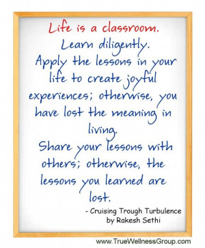 life is a classroom. #inspirational_quotes