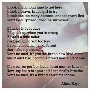 ... New Me Alicia Keys, Alicia Keys Lyrics, Keys Songs, Alicia Keys Quotes