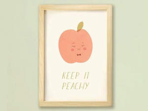 Great peachy quote!