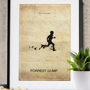 Forrest Gump Memorable Quote Poster 11X17 Print