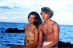 ... blaue Lagune : Bild Brooke Shields, Christopher Atkins, Randal Kleiser