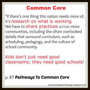 the comments below let me know how you are feeling about Common Core ...