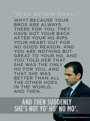 Probably one of my favorite Michael Scott quotes ever.