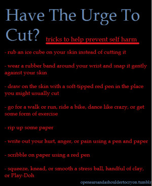 Stop Cutting Yourself First cut because while