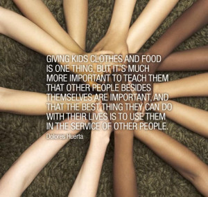 Dolores Huerta #quote -- #Giving