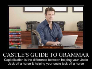 Helpful Grammar Tips From Richard Castle - BuzzFeed Mobile