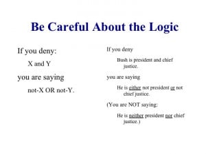 Logic Lesson from Aristotle Lecture