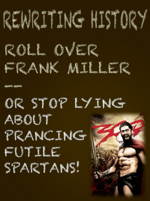 Rewriting History: Roll over, Frank Miller: Or stop lying about ...