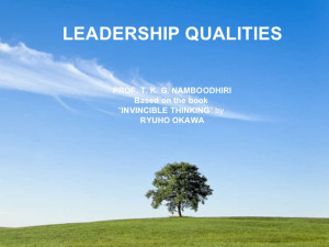 Leadership Qualities Quotes Leadership Qualities