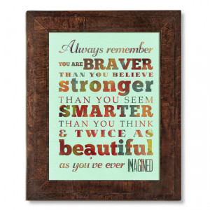Dr. Seuss' Quote Subway Roll / Typography Inspirational Quote Art ...