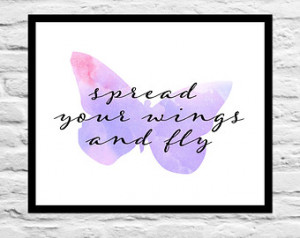 Spread your wings and fly - Nursery Decor Baby Shower Mother ...