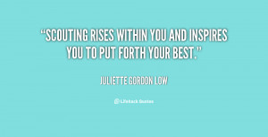 Juliette Gordon Low Famous Quotes