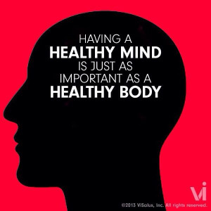 Healthy mind healthy body