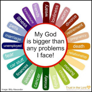 Our Father God Is Bigger Than Our Problems We Face