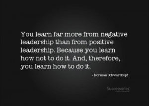 Great quote about leadership!