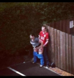 At least one United fan had a good day!
