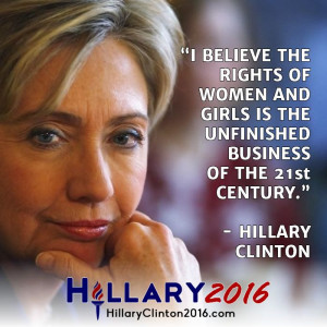 Hillary Clinton Quote on Women’s Rights