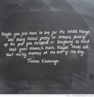 things that really matter quotes