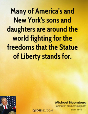 Many of America's and New York's sons and daughters are around the ...