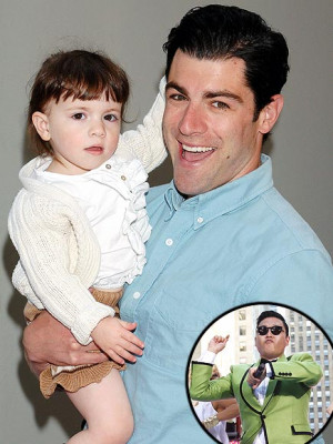 New Girl star Max Greenfield, revealing his daughter's favorite song ...