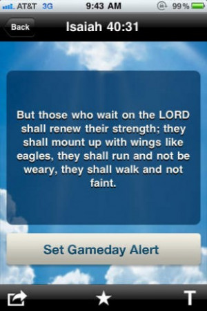 ... Bible app created for athletic pursuits and designed to empower