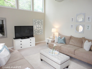 Ultimately, I came to realize that for this room, less is more.