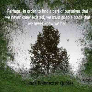 Linda Poindexter Quote ~ 