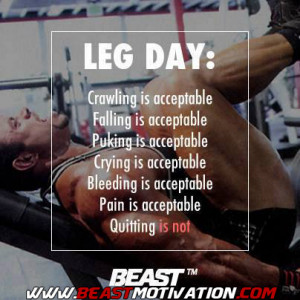 Leg DAY!
