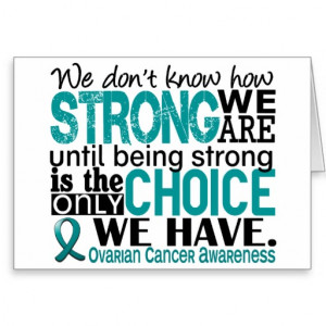 Ovarian Cancer How Strong We Are Cards