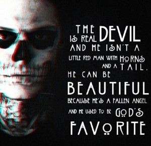 ahs, american horror story, dark, devil, god, grunge, heaven, tate