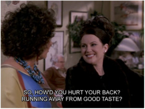 17 Hilarious Karen Walker Quote
