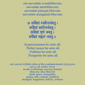 sanskrit prayers and mantras http www tilakpyle com sanskrit prayers ...