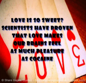 Love is so sweet? Scientists have proven that LOVE makes our brains ...