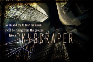 song quotes. demi lovato. skyscraper.