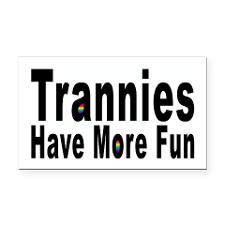 Bisexuals Have More Fun - Tee Rectangle Car Magnet for